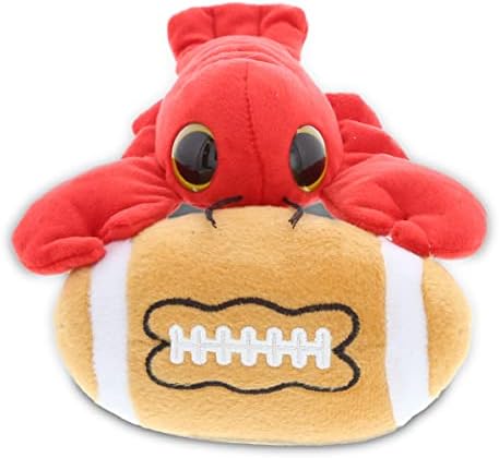 Dolli Bu Big Eye Lobster Plush with Football