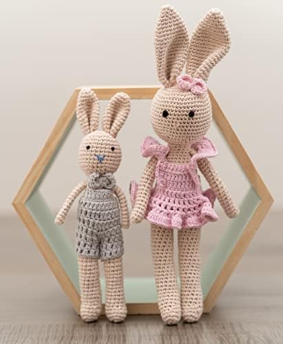 KawaiOnO Bunny Son Handmade Crochet Plushie Doll 1