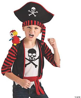 Fun Express Stuffed Parrot Shoulder Pirate Costume Accessory