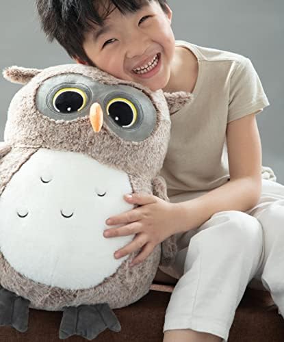 Ryttir 157 Inch Chubby Owl Plush Toy