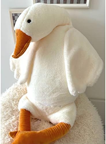 Tanha Large White Goose Plush Stuffed Animal