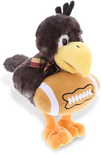 DolliBu Sitting Crow Plush with Football - 95 Inches