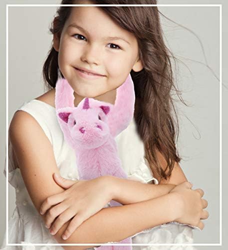 DolliBu Hanging Plush Unicorn with Hook Loop Tape - 21 Inch