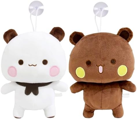 2 Pcs Bubu Dudu Bear Plush Toys for Kids and Girlfriends