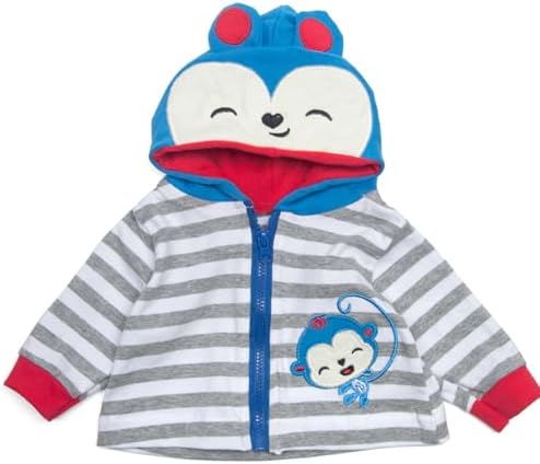 Babyfere Reborn Baby Doll Clothes Blue Monkey Outfit