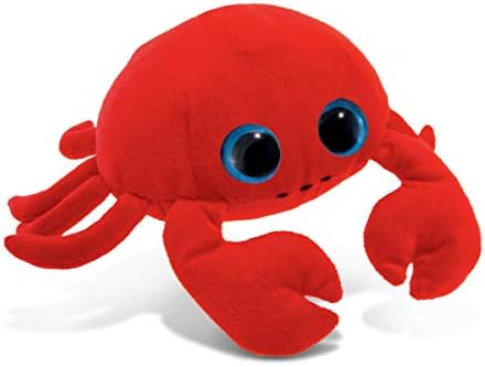 DolliBu Big Eye Red Crab Plush 6 Inch