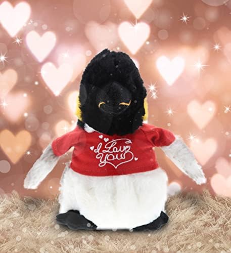 DolliBu I Love You Emperor Penguin Plush - 7 Inches