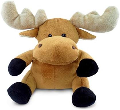 DolliBu Plush Moose Stuffed Animal - 6 Inches