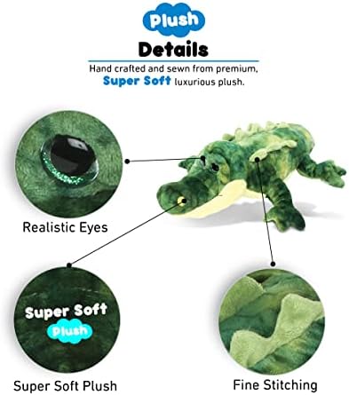 Puzzled DolliBu 18 Inch Soft Alligator Plush Toy