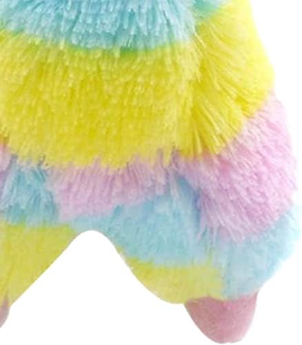 137 Inch Rainbow Llama Plush Toy for Kids and Adults
