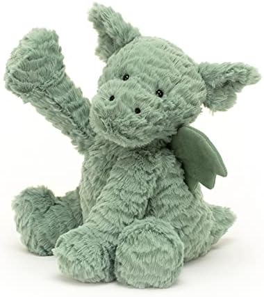 Jellycat Fuddlewuddle Dragon Plush Toy 9 Inches