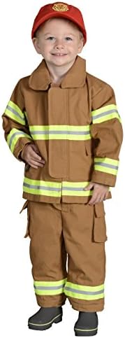 Aeromax Jr Fire Fighter Suit for Kids Tan 18 Months
