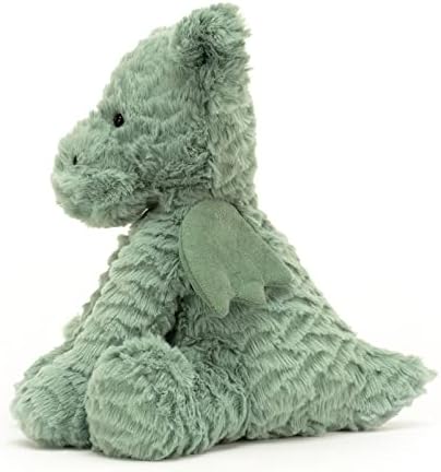 Jellycat Fuddlewuddle Dragon Plush Toy 9 Inches