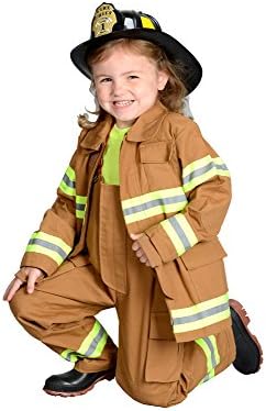 Aeromax Jr Fire Fighter Suit Tan Size 68