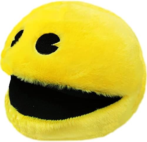 WjcnPac-Man 6 Inch Yellow Plush Stuffed Animal