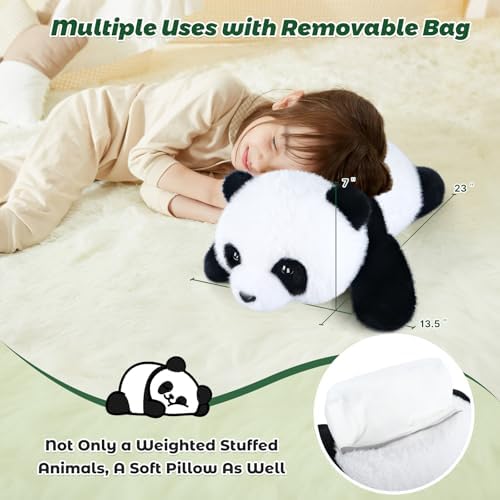 Bobbie Laxi 23 Panda Weighted Plush Toy for Comfort