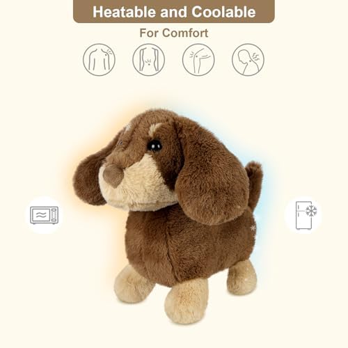 SuzziPals Heatable Dachshund Plush Toy