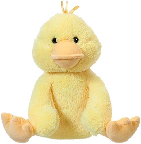 Apricot Lamb Fluffy Yellow Duck Plush Toy for Kids