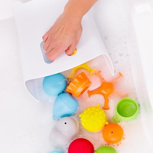 Ubbi Freestanding Bath Toy Organizer Gray