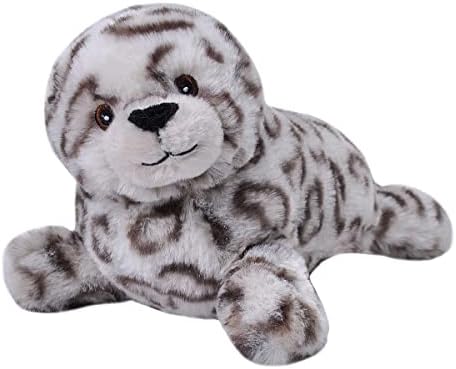 Wild Republic EcoKins Mini Harbor Seal 8 inch Stuffed Animal