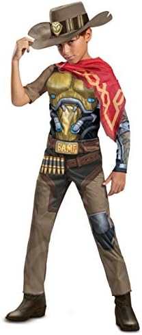 Overwatch McCree Kids Costume - Muscle Padded Jumpsuit 1