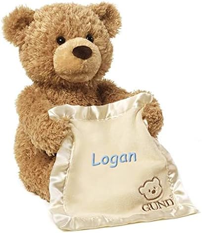 DIBSIES Peek A Boo Bear Plush Toy