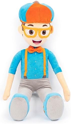 Blippi Plush Pillow Buddy - 24 Inch Super Soft Kids Pillow
