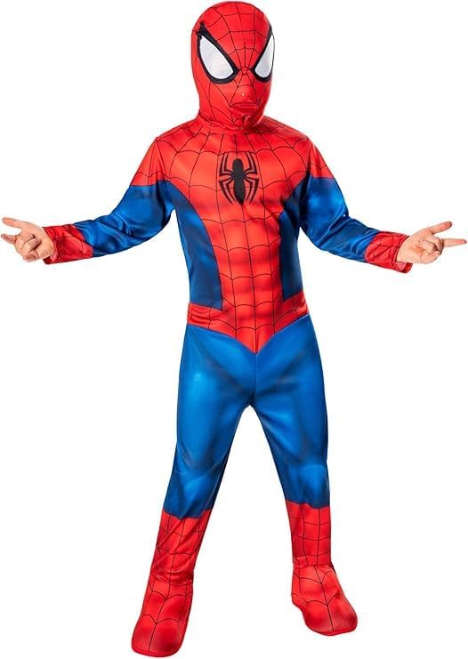 Rubies Spider-Man Boys Costume BlueRed 7-8 Years
