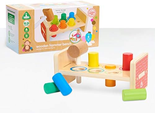 Early Learning Centre Wooden Hammer Bench for Kids