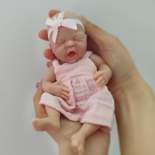 Mire Mire 7 Inch Reborn Baby Doll with Crying Face