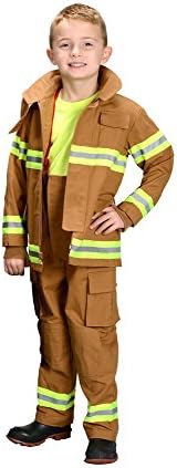 Aeromax Jr Fire Fighter Suit Tan Size 68
