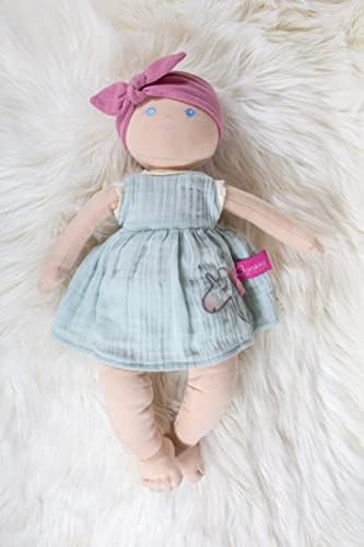 Tikiri Toys Bonikka Kaia Doll Green 100 Cotton