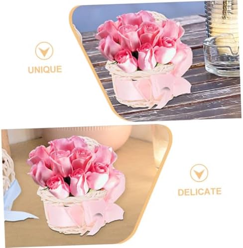 BESPORTBLE Mini Woven Rattan Basket Decor 6pcs