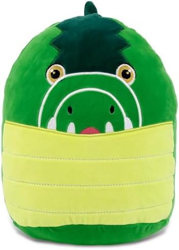 DolliBu Snug-Mooshies Alligator Plush Toy - 10 Inch
