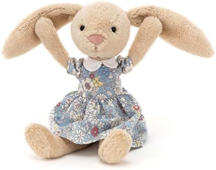 Jellycat Lottie Bunny Floral 11 Inch Plush Toy 1