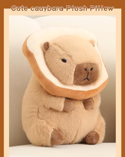 Cute Capybara Plushie Pillow 12 Inch Toy for Kids Adults