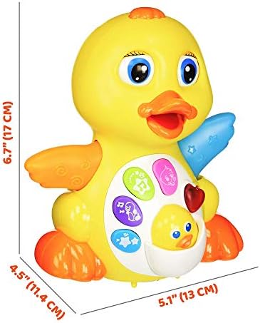 Stone and Clark Dancing Easter Duck with Lights and Music