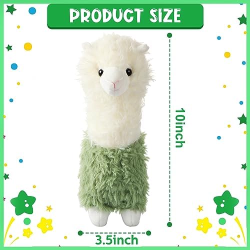 Chalyna 2-Piece Llama Plush Toy with Alpaca Design