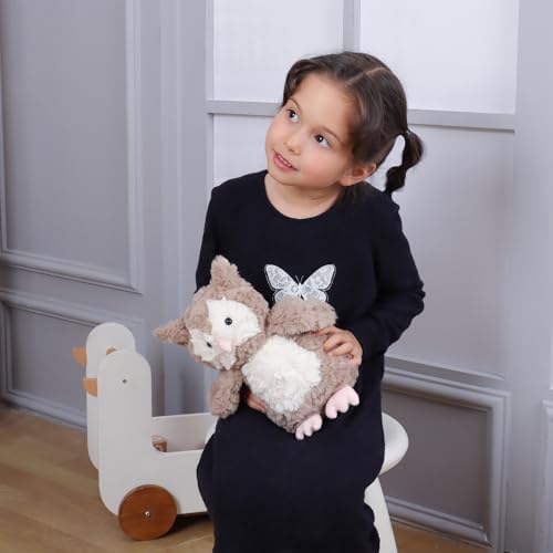 Apricot Lamb Brown Owl Stuffed Animal 95 Inches