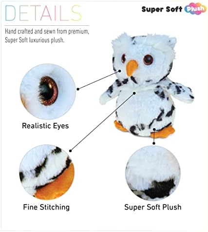 Puzzled DolliBu Plush Owl Stuffed Animal - 85 Inch