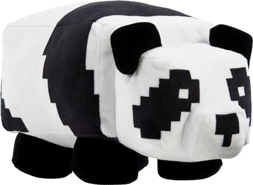 Mattel Minecraft Basic Panda Plush 8-Inch Collectible Toy