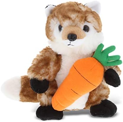 DolliBu Happy Easter Soft Plush Fox with Carrot 1