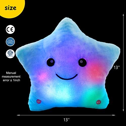 BSTAOFY 13 Musical LED Star Stuffed Animal Toy