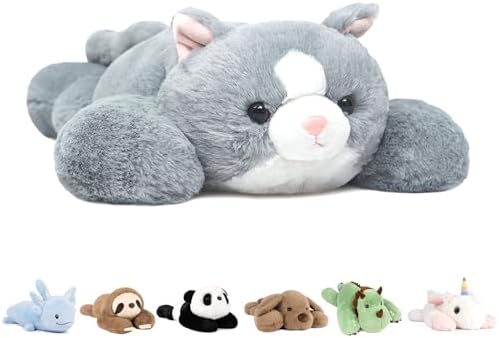 Niuniu Daddy 20 Weighted Cat Plush Pillow
