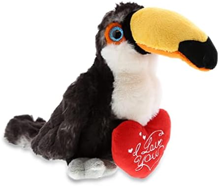 DolliBu Personalized I Love You Toucan Plush - 8 Inches