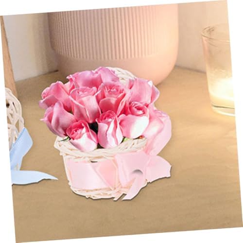 BESPORTBLE Mini Woven Rattan Basket Decor 6pcs