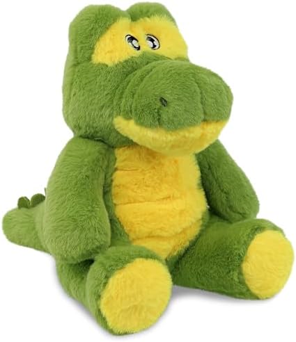 DolliBu Alligator Plush Toy 9 Inches Eco-Friendly Stuffed Animal