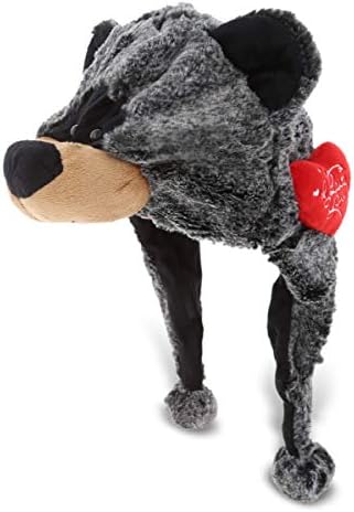 DolliBu I Love You Valentine Plush Bear Headwear