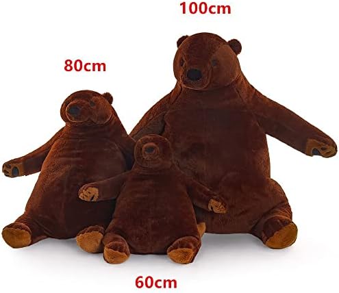 SNOWOLF Giant Cuddly Bear Plush Toy 60cm
