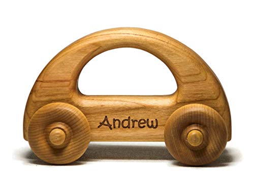Wooden Toy Car with Personalized Name